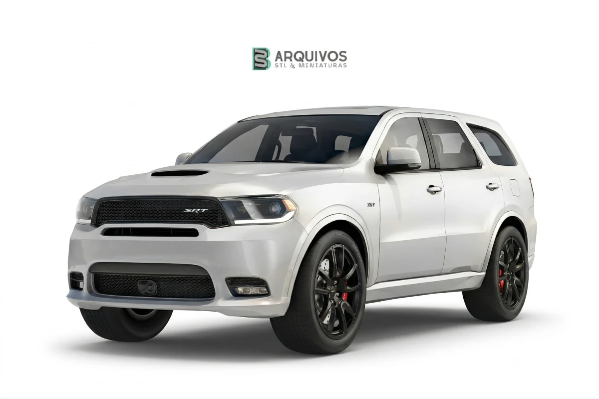 Modelo 3D STL - Dodge Durango SRT 2018 - 3B arquivos STL